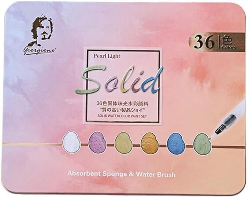 Netizen Netizen 36pc Watercolor Paint Set, Painting Set with Water Brush Pens and Drawing Pencil - Flipkart Deal