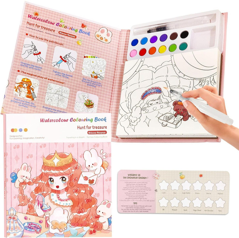JiyanEcommerce JiyanEcommerce Beginner watercolor painting - Flipkart Deal