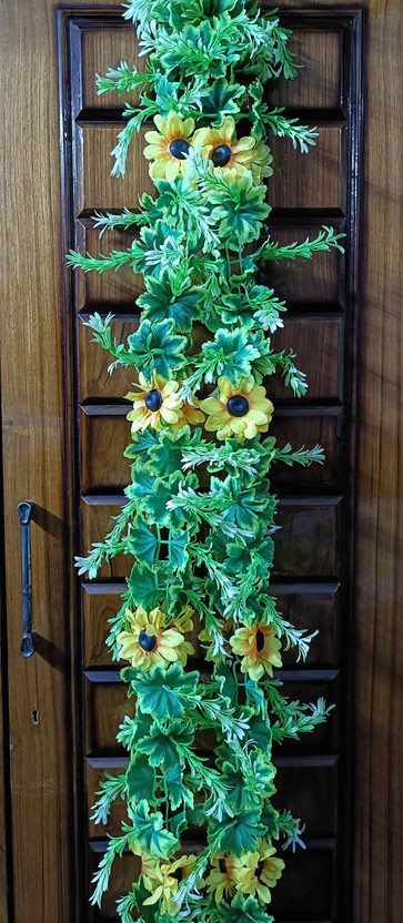 Dynamic Dynamic Retail Global Artificial Hanging Flowers Plant Vine & Creepers Wall Hanging Home Decor UF1174 Multicolor Sunflower Artificial Flower(5 cm, Pack of 1, Vine & Creepers) - Flipkart Deal