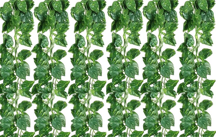 SBiv Artificial Money Plants For Home Decoration Pack of 04 Bonsai