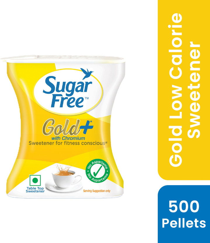 Sugar free Gold+, 500 Pellets | Sweet like Sugar with Low Calories Sweetener(50 g)