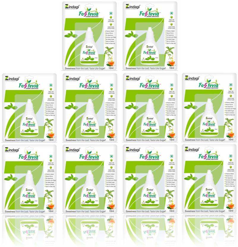 Zindagi FosStevia Liquid Natural Stevia Leaves Extract Sugar Free