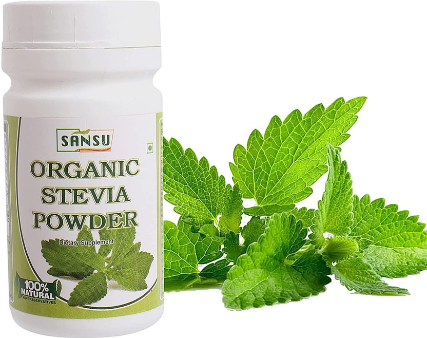 SANSU HEALTH CARE Stevia Powder Sugar Free Natural Sweetener(100 g)