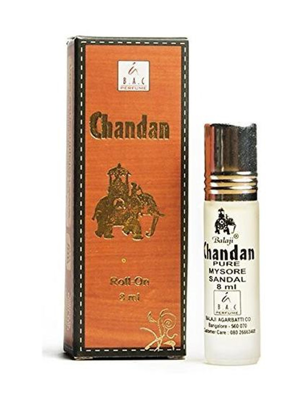 Balaji Chandan 8ML Attar Rol On Floral Attar(Sandalwood)