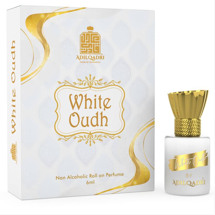 Adilqadri White Oudh Premium Quality Synthetic Long Lasting Roll On