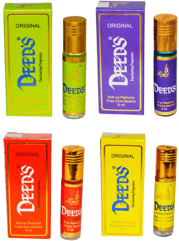 Almas DEEDS LEMON GRASS + LAVENDER + HOT + GOLD UAE fascinating fragrance Floral Attar(Floral)