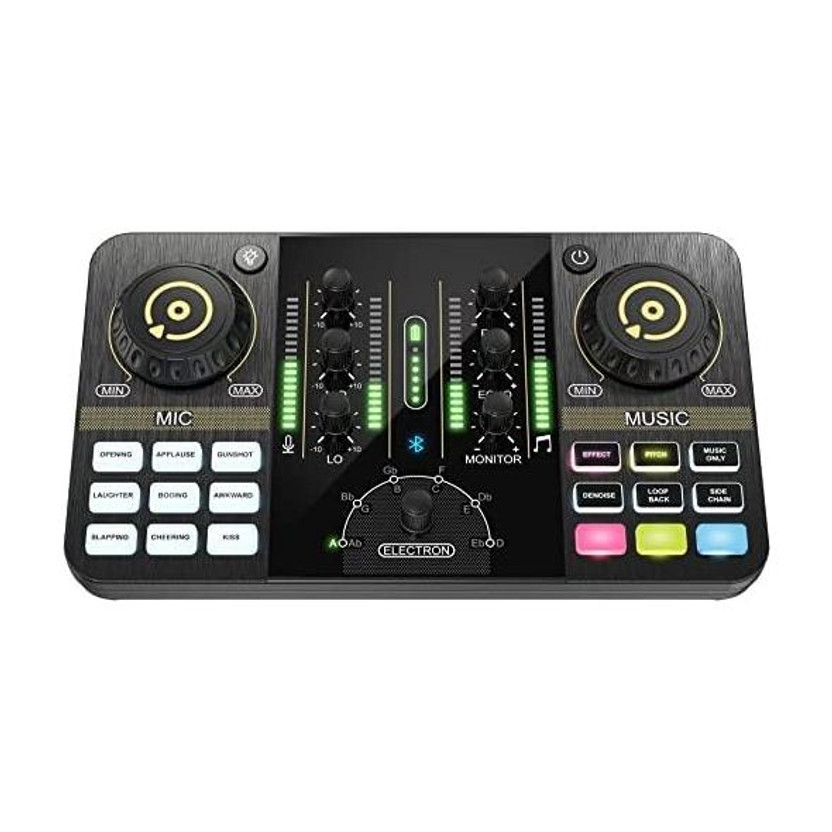 Audio Array AI-03 Podcast Equipment Bundle, Podcast Production Console for Live Streaming Audio Interface