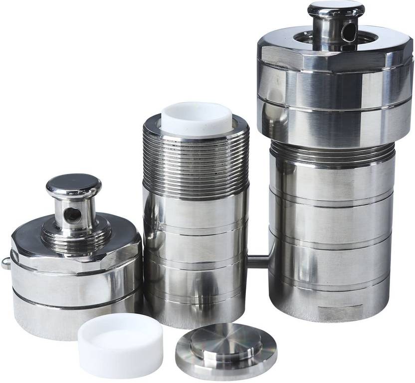 Shilpent Teflon Lined Hydrothermal Autoclave ( 100ml ) Research Lab & Industries Dental Manual