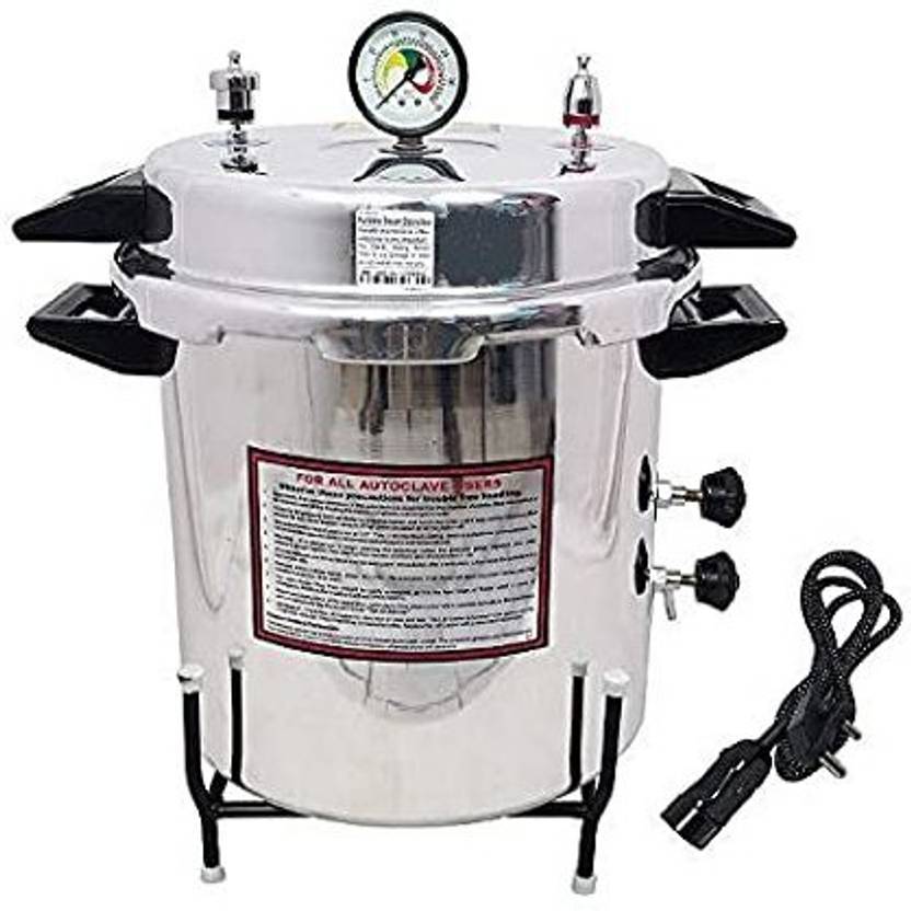 MOWELL Autoclave Electric, Aluminium, Seamless, Pressure Cooker Type