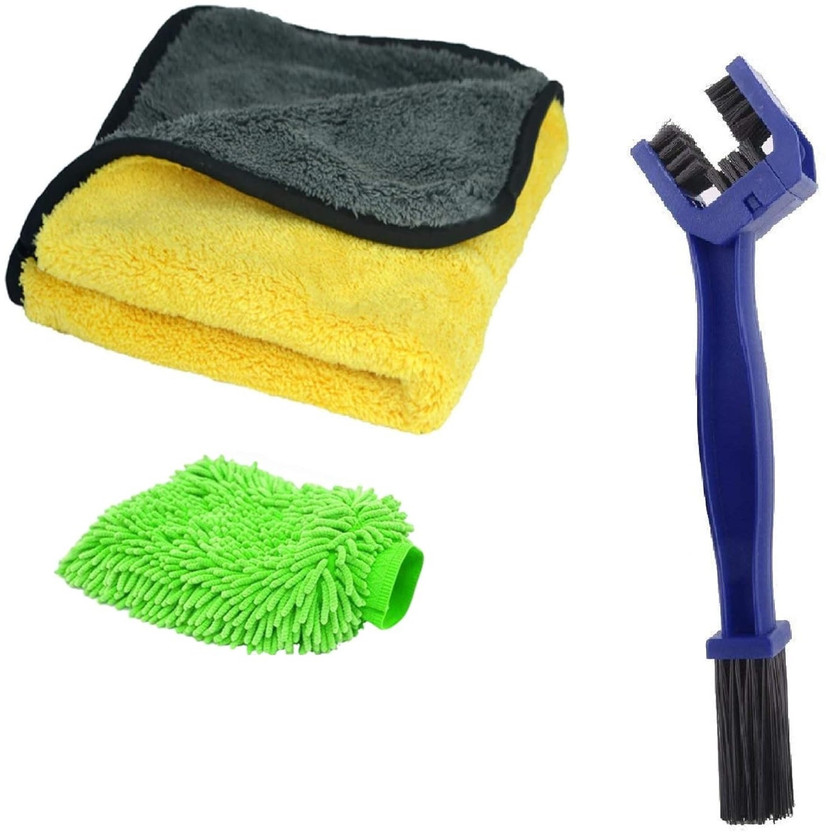 QNJL Multipurpose 3 in 1 Combo Cleaning Kit Combo