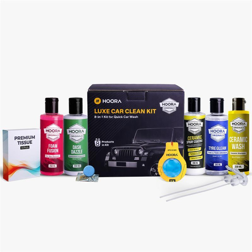 Hoora car care kit Combo