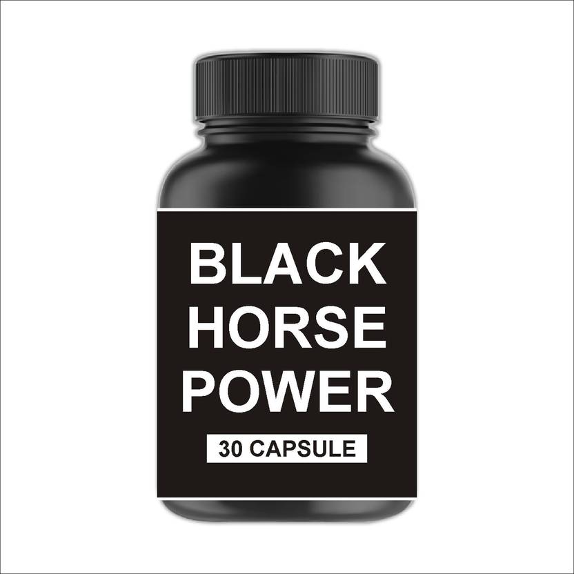 Inzylus BLACK HORSE Ayurvedic Capsule Shilajit Gold Sexual Power