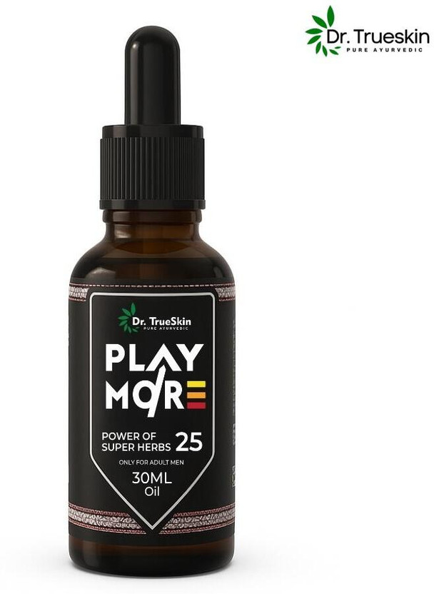 Dr.TrueSkin Ayurvedic Play More Oil For Power Thunder A01(30 ml)