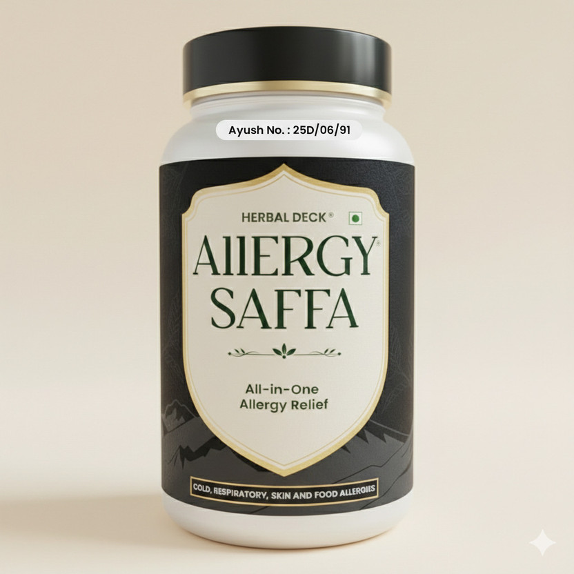 Herbal Deck Ayurvedic Allergy Support Formula for Seasonal Wellness(150 g)