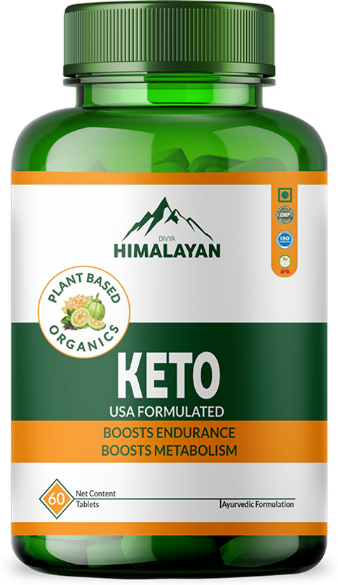 Divya Himalayan Keto Capsules for Weight Loss Natural & Advanced Fat Burner Supplement 800 MG(60 No)