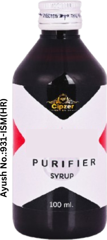 CIPZER Blood Purifier Syrup – Unani Blood Cleansing and Immune Support(100 ml)