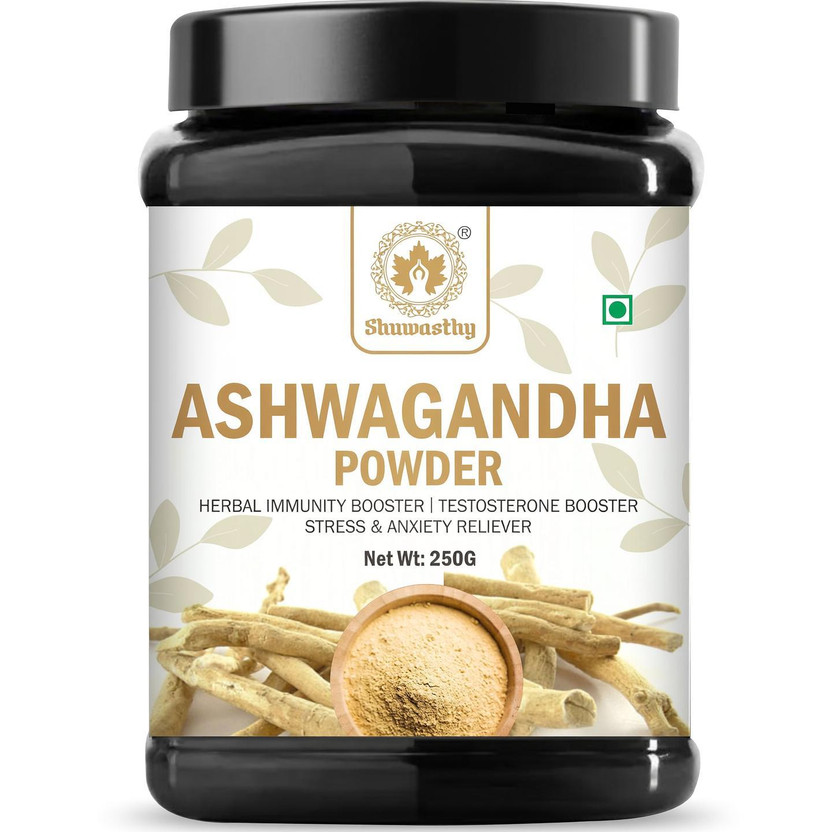SHUWASTHY Natural Ashwagandha Powder- Withania Somnifera(250 g)