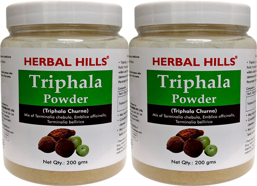 Herbal Herbal Hills Triphala Powder 200 g Pack of 2(Pack of 2, 400 g) - Flipkart Deal