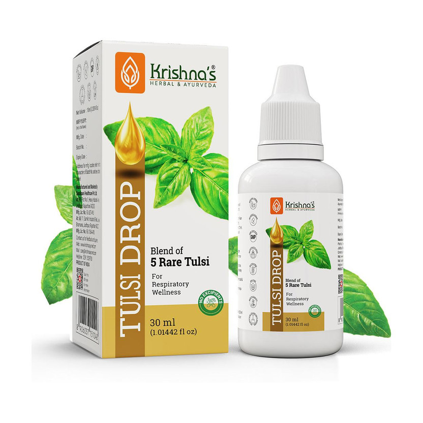 Flipkart Krishna's Herbal & Ayurveda Tulsi Ark Drops | Immunity Booster(30) - Flipkart Deal