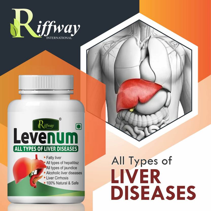Riffway Levenum Health Wellness Liver Capsule Improves Liver Function