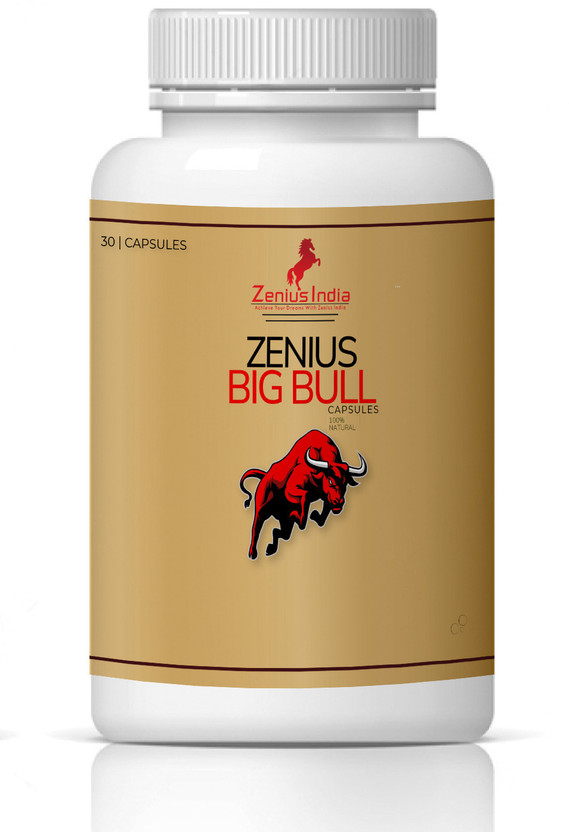 Zenius India Big Bull Capsule Herbal Formulation Vigour And Immunity for Men's(30 Capsules)