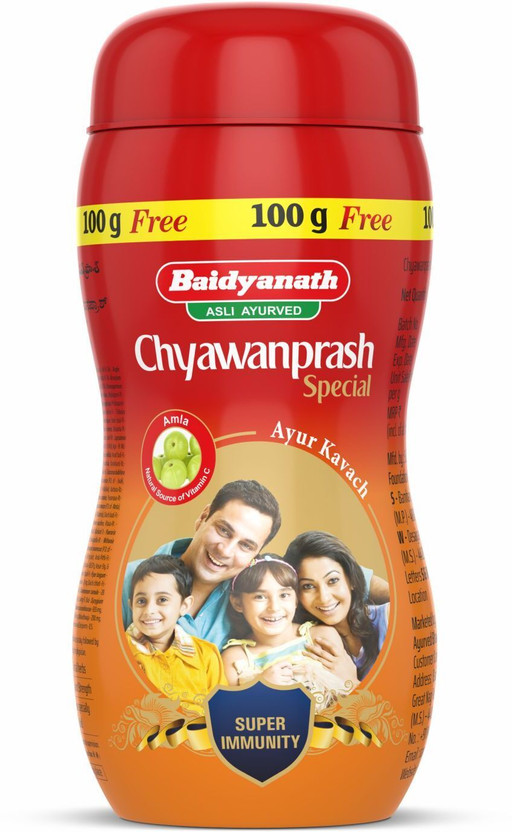 Baidyanath Chyawanprash Special, 950g + 100g Extra, Enriched with 47 Ayurvedic Ingredients(1 kg)