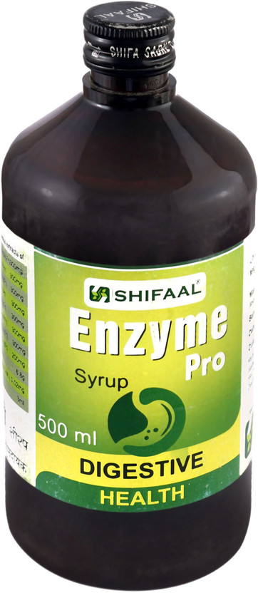SHIFAAL Enzyme Pro Syrup, Digestive Health 500ml(500 ml)