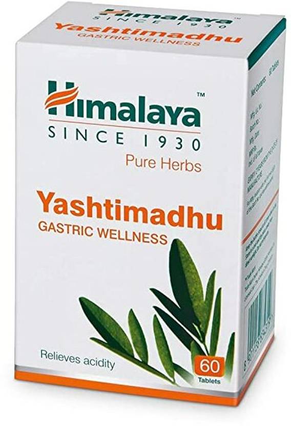 HIMALAYA Yashtimadhu Gastric Wellness 60 Tablet Price in India Buy