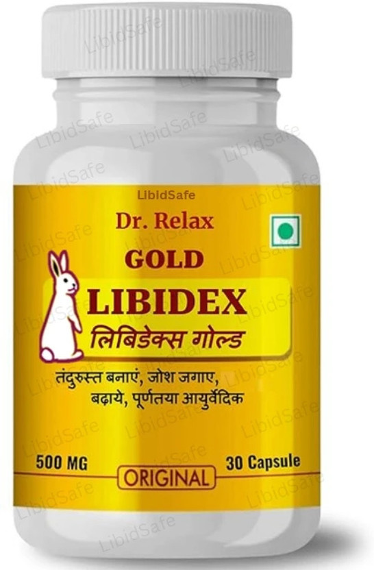 LibidSafe Libidex Gold Capsule Achieve Peak Fulfillment(30 Capsules)
