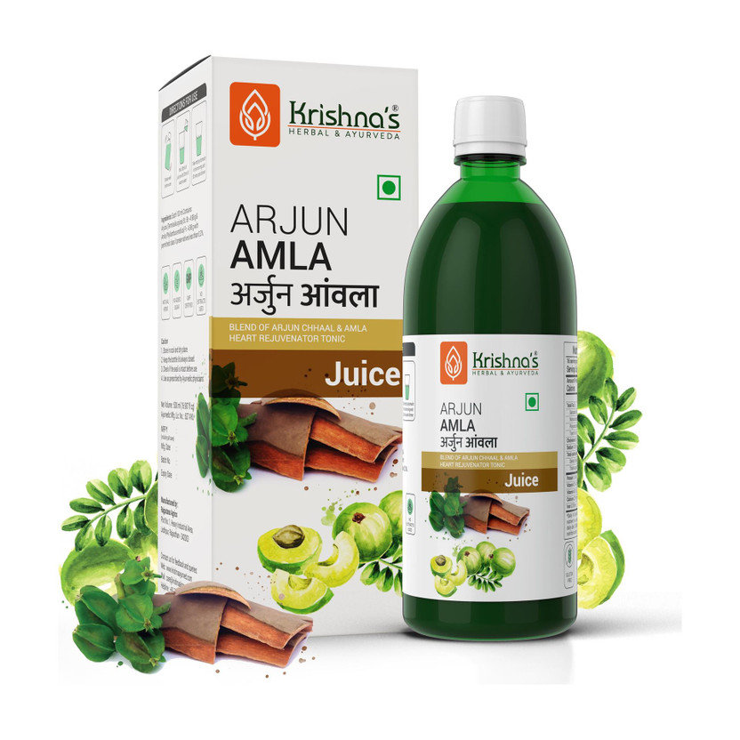 Flipkart Krishna's Herbal & Ayurveda Arjun Amla Swaras | Improves Heart Functions | Helps Manage Cholesterol | Good Source of Iron, Vitamin A and Vitamin C | Pure Ayurvedic and Herbal(500) - Flipkart Deal