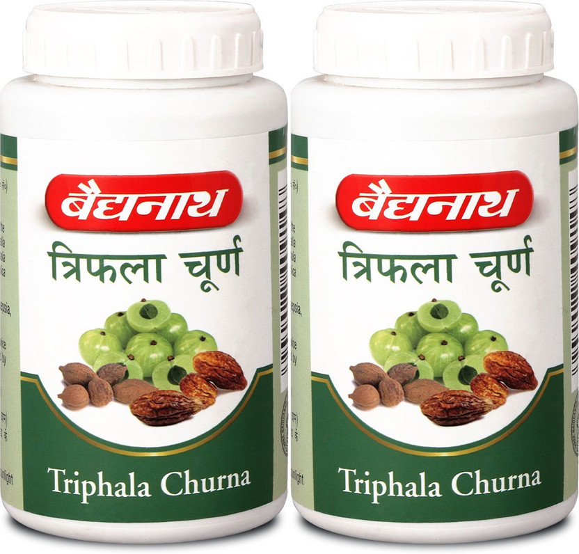 Baidyanath Triphala Churna, Improves Bowel Movement & Indigestion, Constipation and Digestive Disorders | Effective in Tridoshashamak and Eye disorders |(Pack of 2, 800 g)