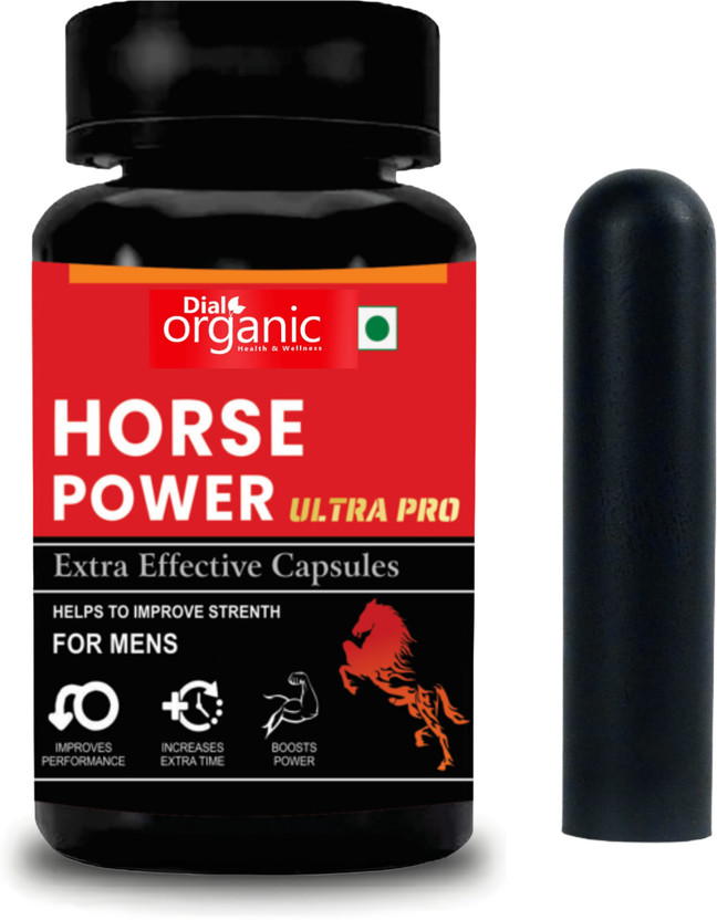 dial organic Horse Power EnerFor Pgy Capsules – Power, Performance & Vitality (30 capsule)(30 Capsules)