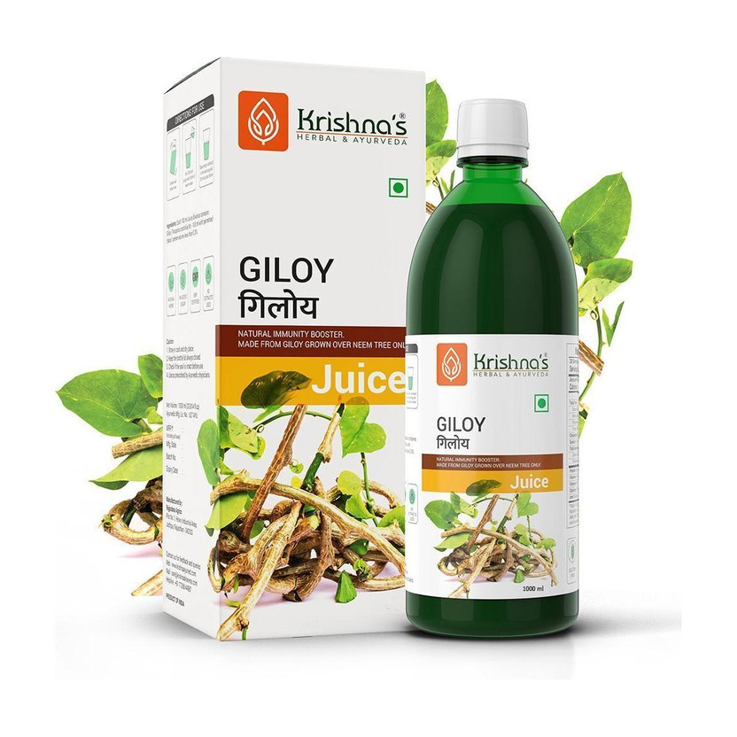 Flipkart Krishna's Herbal & Ayurveda Geloy Swaras | Guduchi Juice Immunity Booster(1000 ml) - Flipkart Deal