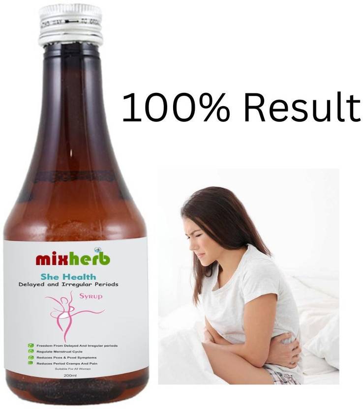 Mix herb Syrup for PCOD & PCOS Regulating Menstrual Cycle & Flow Price