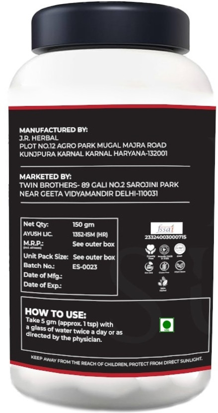 Dr.TrueSkin Eye Sutra Powder Holistic Vision Booster based on Powder(150 g)