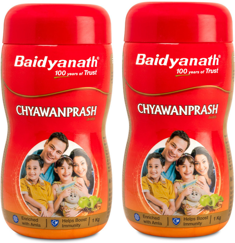 Baidyanath Chyawanprash Avleha 1 KG | Ayurvedic Immunity, Strength and Stamina Booster(Pack of 2, 2 kg)
