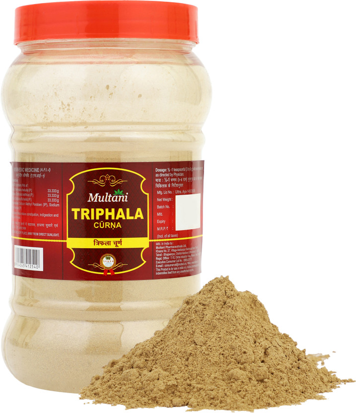 Multani Ayurvedic Triphala Churan (Powder) | Relief From Constipation & Blood Purifer -(500 g)