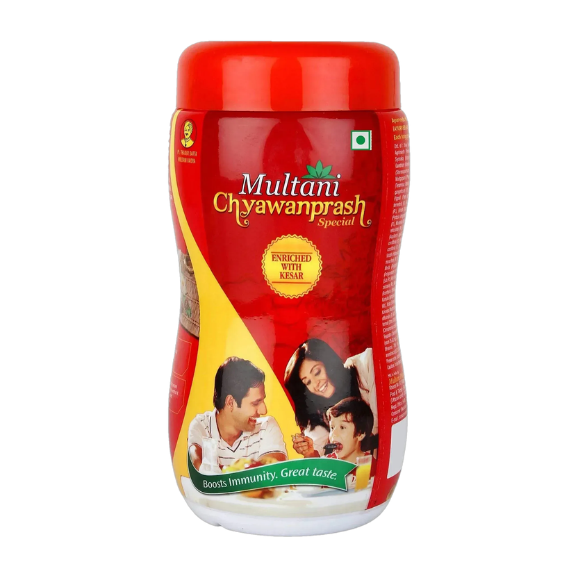 Multani Chyawanprash Special Enriched With Kesar | Builds Strength & Stamina - 500gm(500 g)