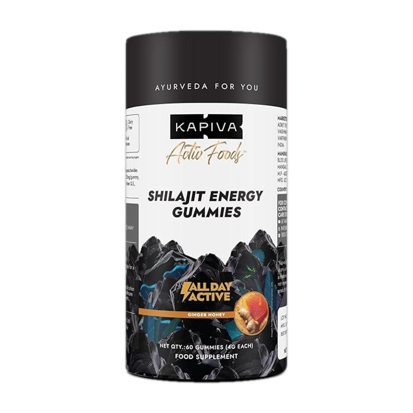 Kapiva Activ Foods Shilajit Energy Gummies(60 Tablets)