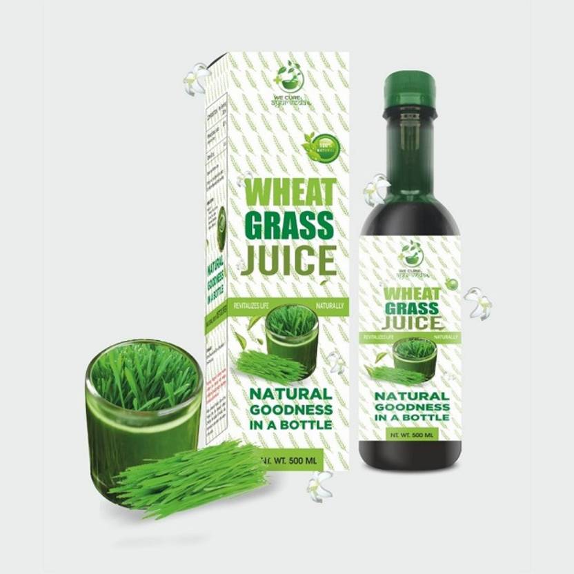 wecureayurveda Wheat Grass Juice for Building Immunity and Digestion Booster Natural 500 ML