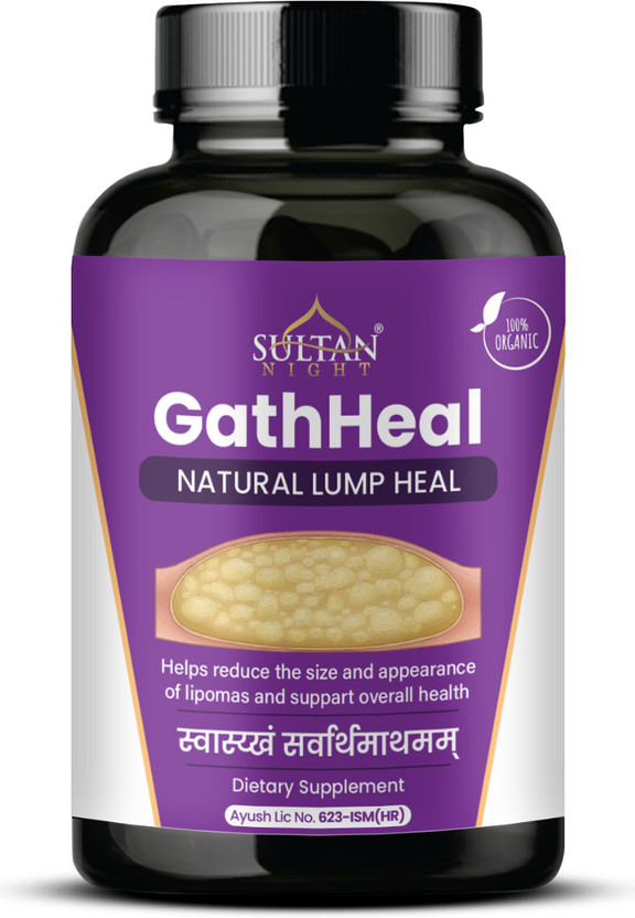 sultan night Gathheal Capsule | Herbals & natural Ayurvedic Supplement | Lipoma Support |(30 Capsules)