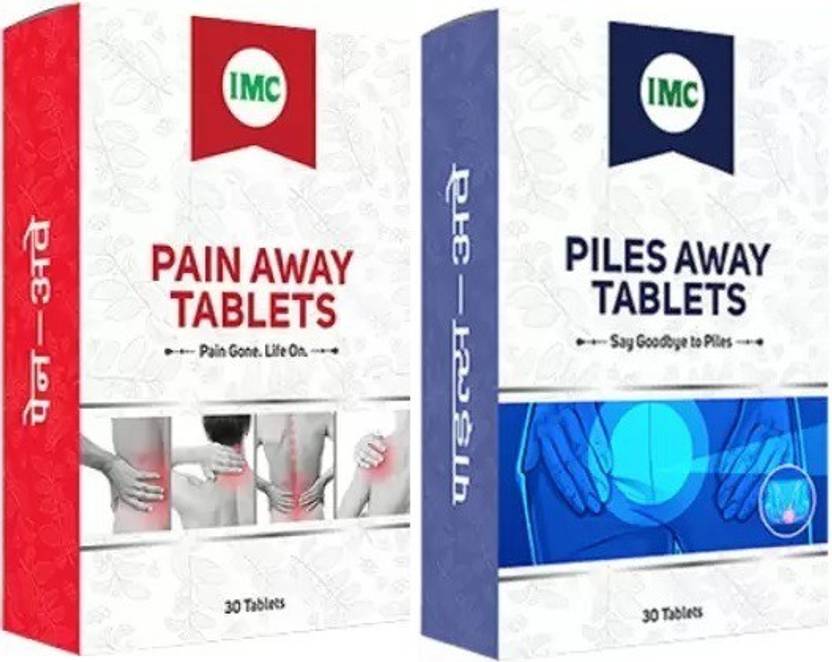 IMC PAIN AWAY TABLETS AND PILES AWAY TABLETS Price in India Buy IMC