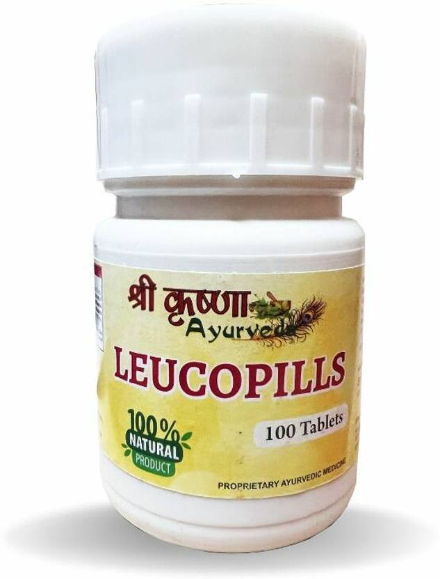 Shri Krishna Ayurveda Leucopills 100 Tablets Price in India Buy Shri