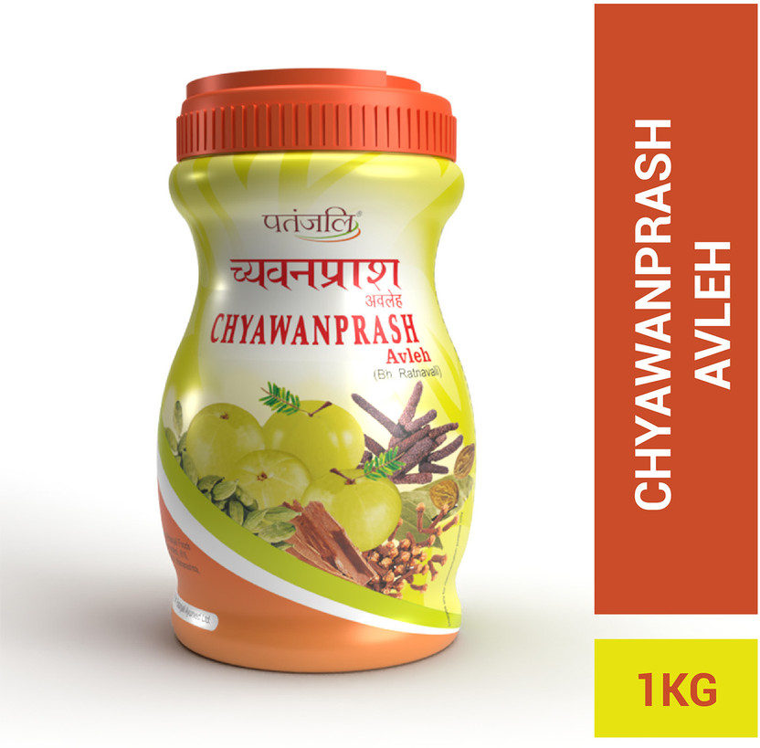 PATANJALI Chyawanprash 1kg, Immunity Booster, 35+ Herbs, Builds Stamina, No Sugar Added(1 kg)