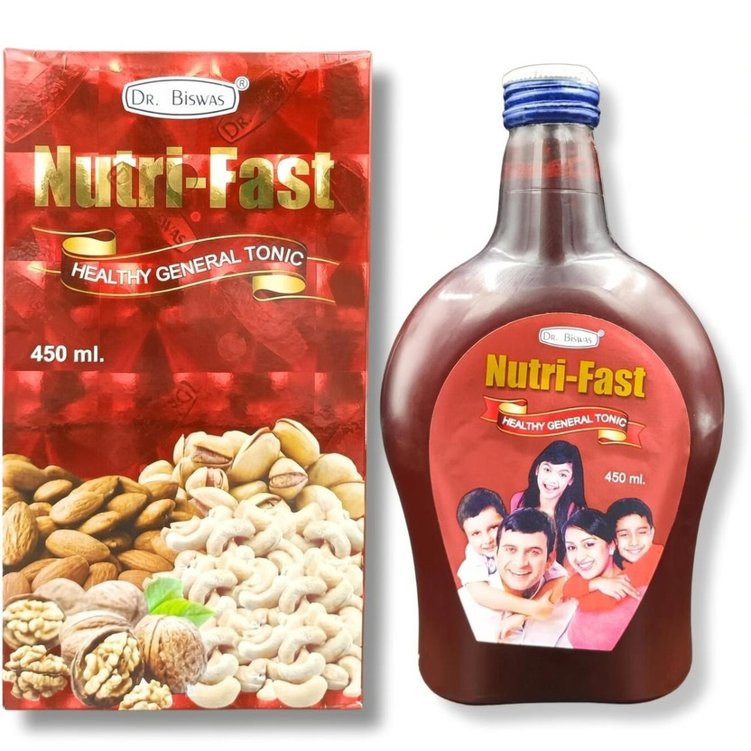 NUTRI-FAST NUTRI-FAST AYURVEDIC HEALTHY GENERAL TONIC 450 ML(450 ml) - Flipkart Deal