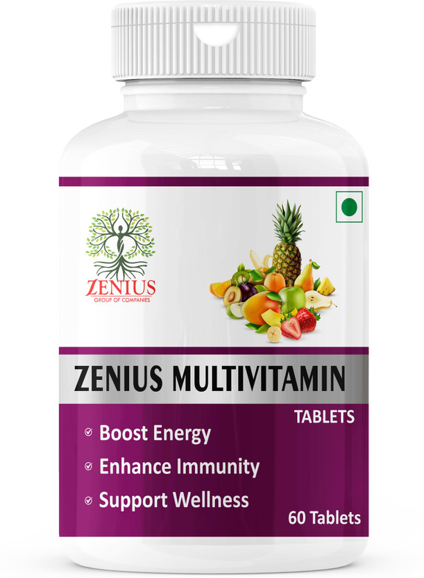 Zenius Zenius Multi Vitamin Tablets | Supports Immunity and Gut health | Digestive Enzymes(60 Tablets) - Flipkart Deal