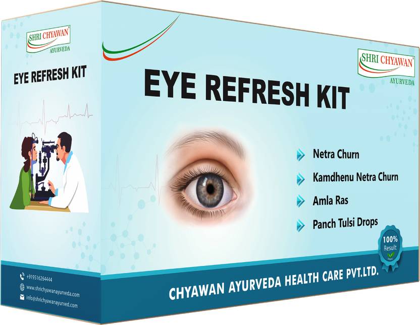Shri Chyawan Ayurveda Eye Refresh Kit Ayurvedic Medicine Price in