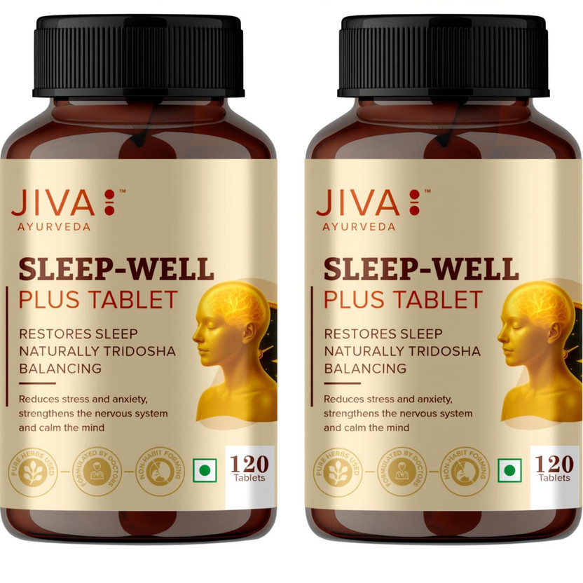 JIVA JIVA Sleep Well Plus Tablet For Sleep Health(Pack of 2, 120 Tablets) - Flipkart Deal
