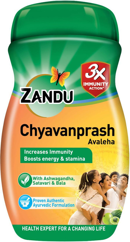 ZANDU Chyawanprash Avaleha 455 g | Scientifically proven immunity booster(455 g)