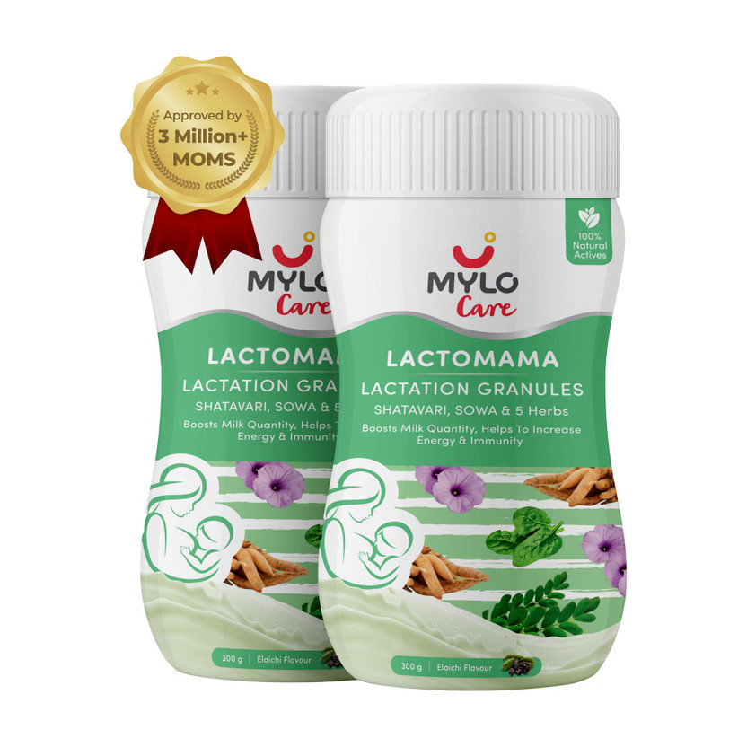 Mylo Mylo LactoMama Lactation Granules with Shatavari, Breast Milk Quality(Pack of 2, 300 g) - Flipkart Deal